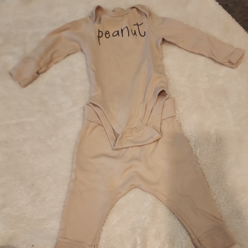Old Navy Little Navy Peanut Organic Cotton Set